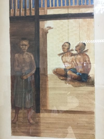 タイ人キリスト教徒 殉教の様子